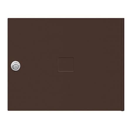 Salsbury Industries Salsbury Industries 3753BRZ Replacement Door and Lock Standard Mb3 Size for 4c Horizontal Mailbox - Bronze 3753BRZ
